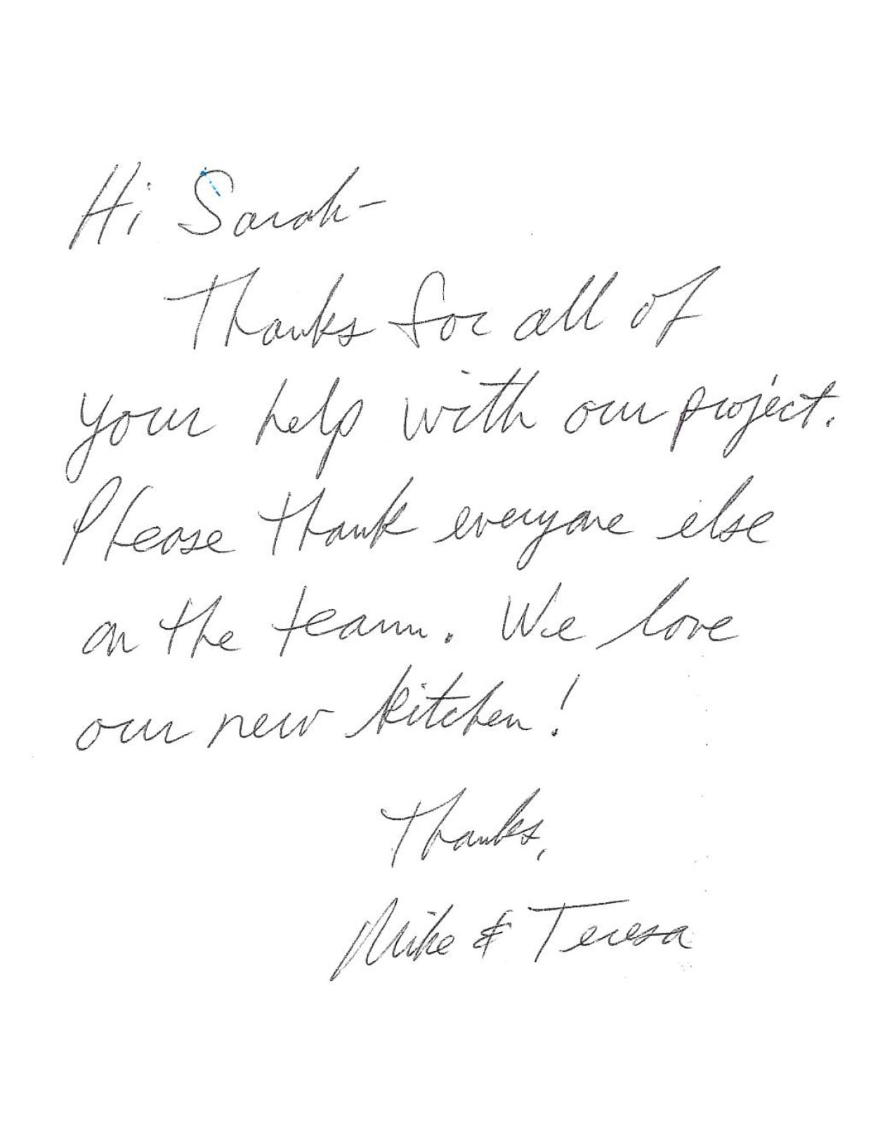 Customer Testimonial