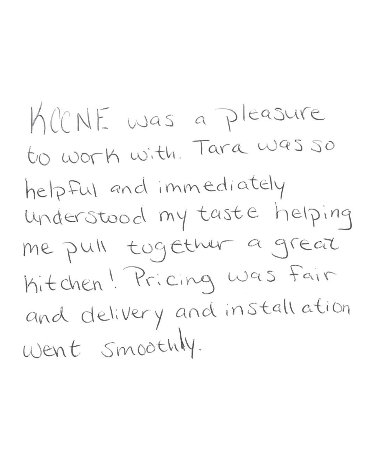 Customer Testimonial