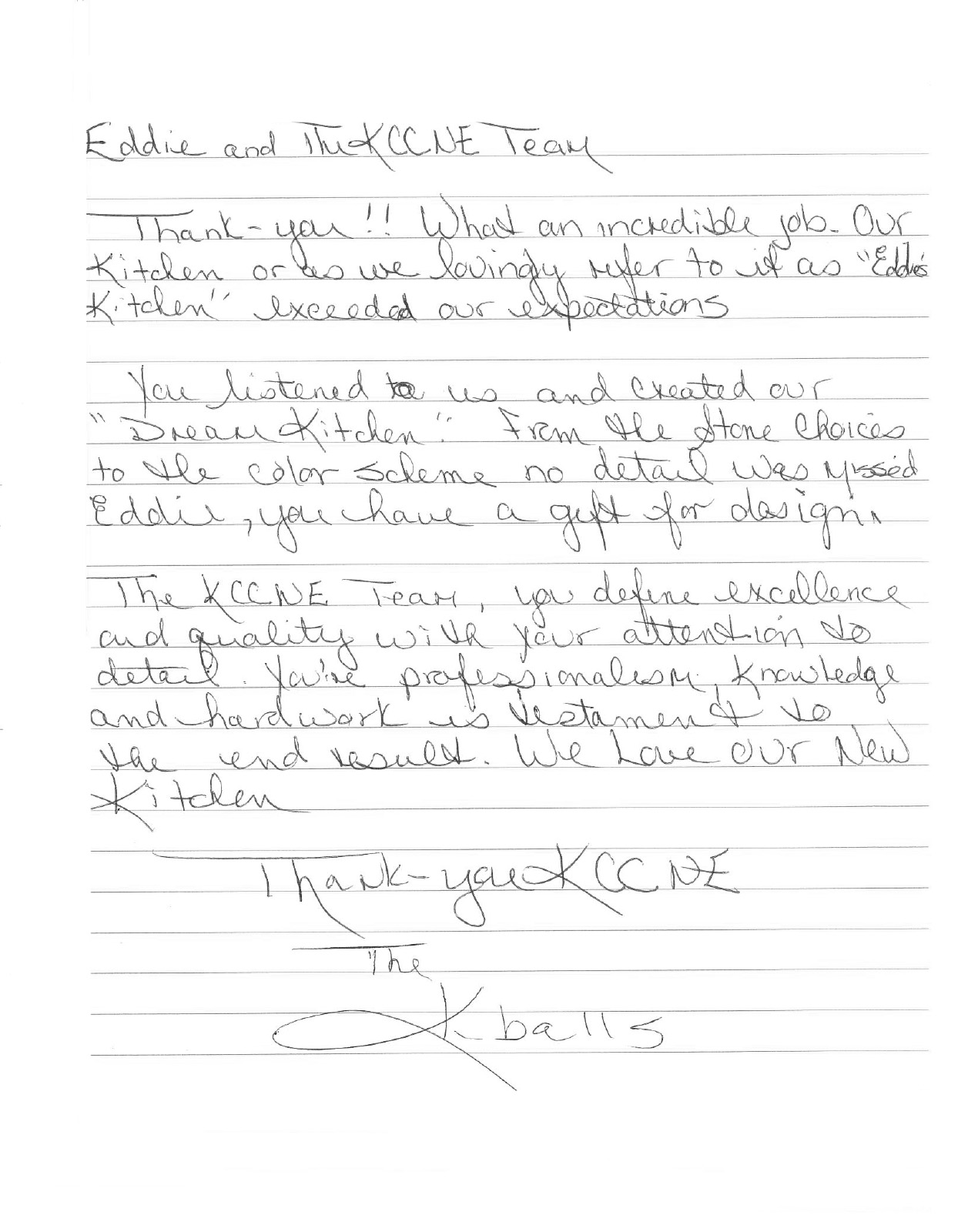 Customer Testimonial